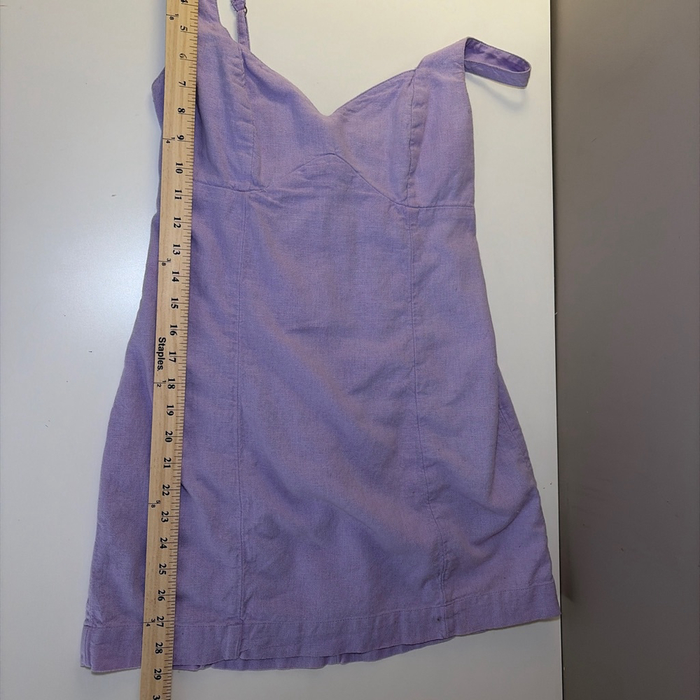 Abercrombie & Fitch Lavender Mini Dress - Picture 8 of 9